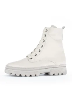 Gabor Combat- Stivaletti Con Plateau - Weiß