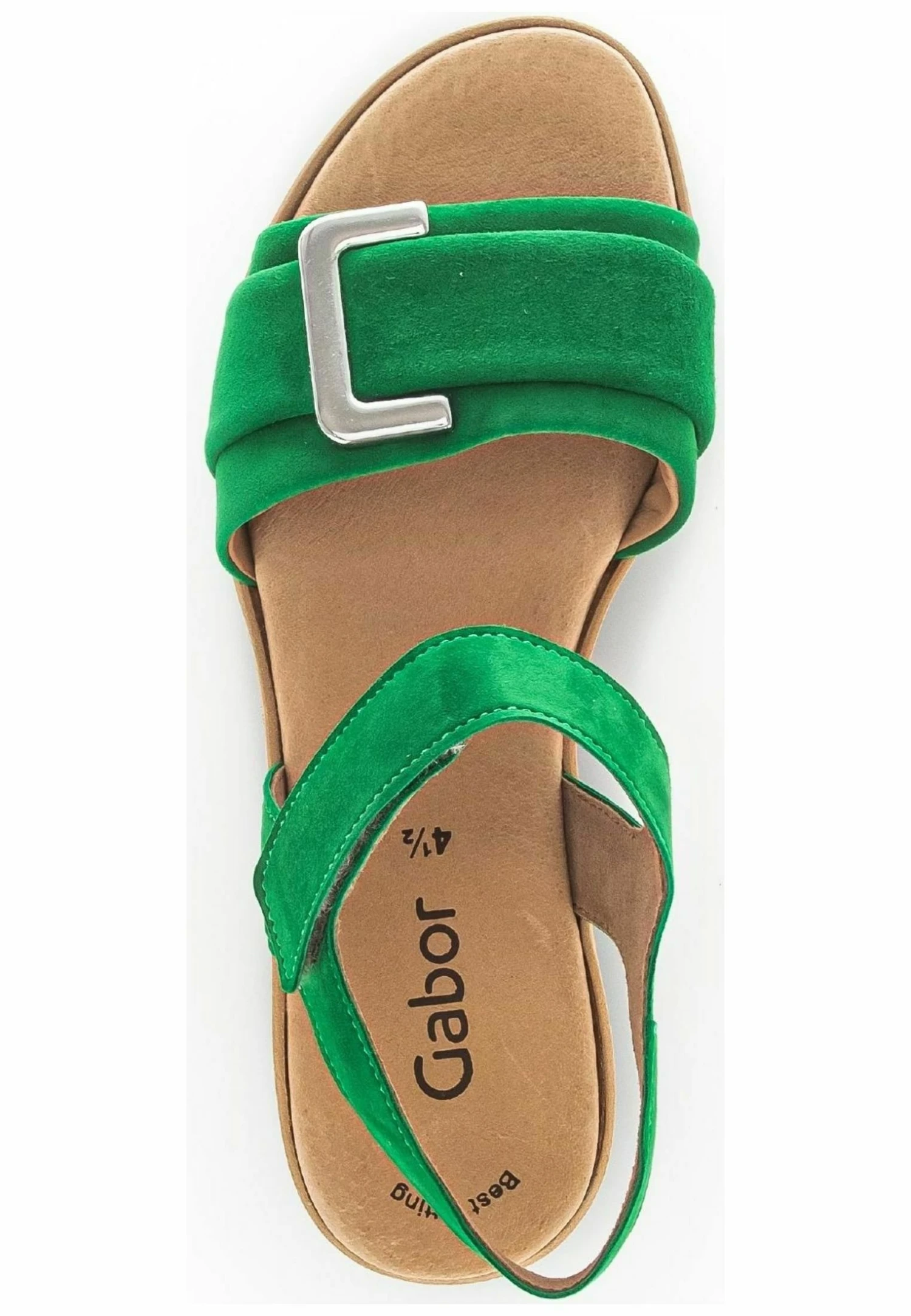 Gabor Sandali Con Plateau - Verde 3 Gabor Sandali Con Plateau - Verde - immagine 3
