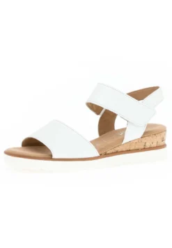 Gabor Comfort Sandali Con ZeppaWeiss Kork/Offwhi Donna Sandali GAJ11A0C7-A11