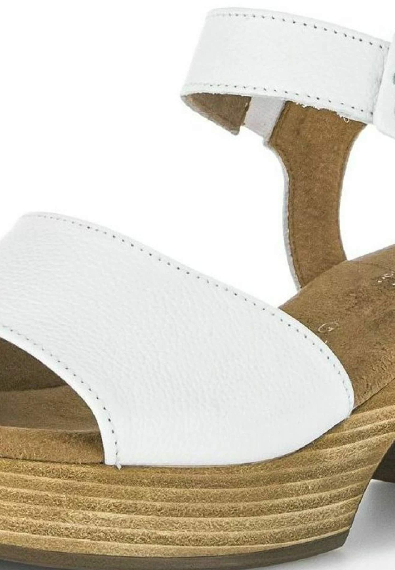 Gabor Sandali Con Plateau - Weiss 2 Gabor Sandali Con Plateau - Weiss - immagine 2